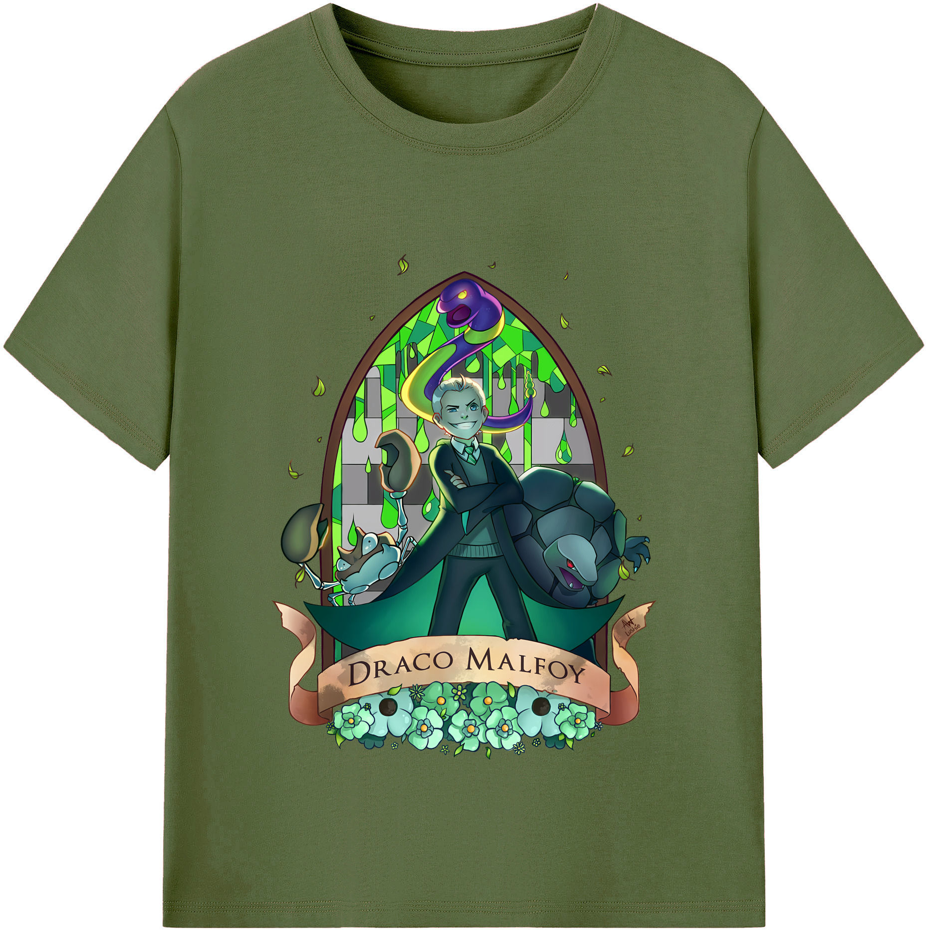 （画像用） Harry Potter ハリー・ポッターシリーズ 綿100％半袖Tシャツ（フロントプリント）